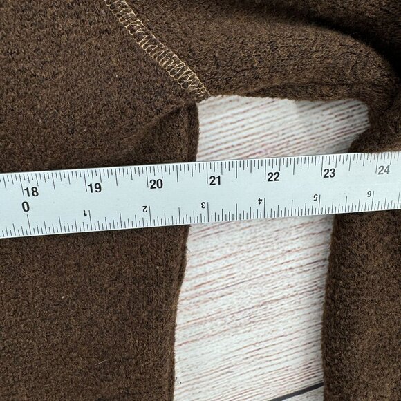 Kuhl 1/4 Zip Alfpaca Fleece Jacket Men's Medium Brown - Picture 11 of 15
